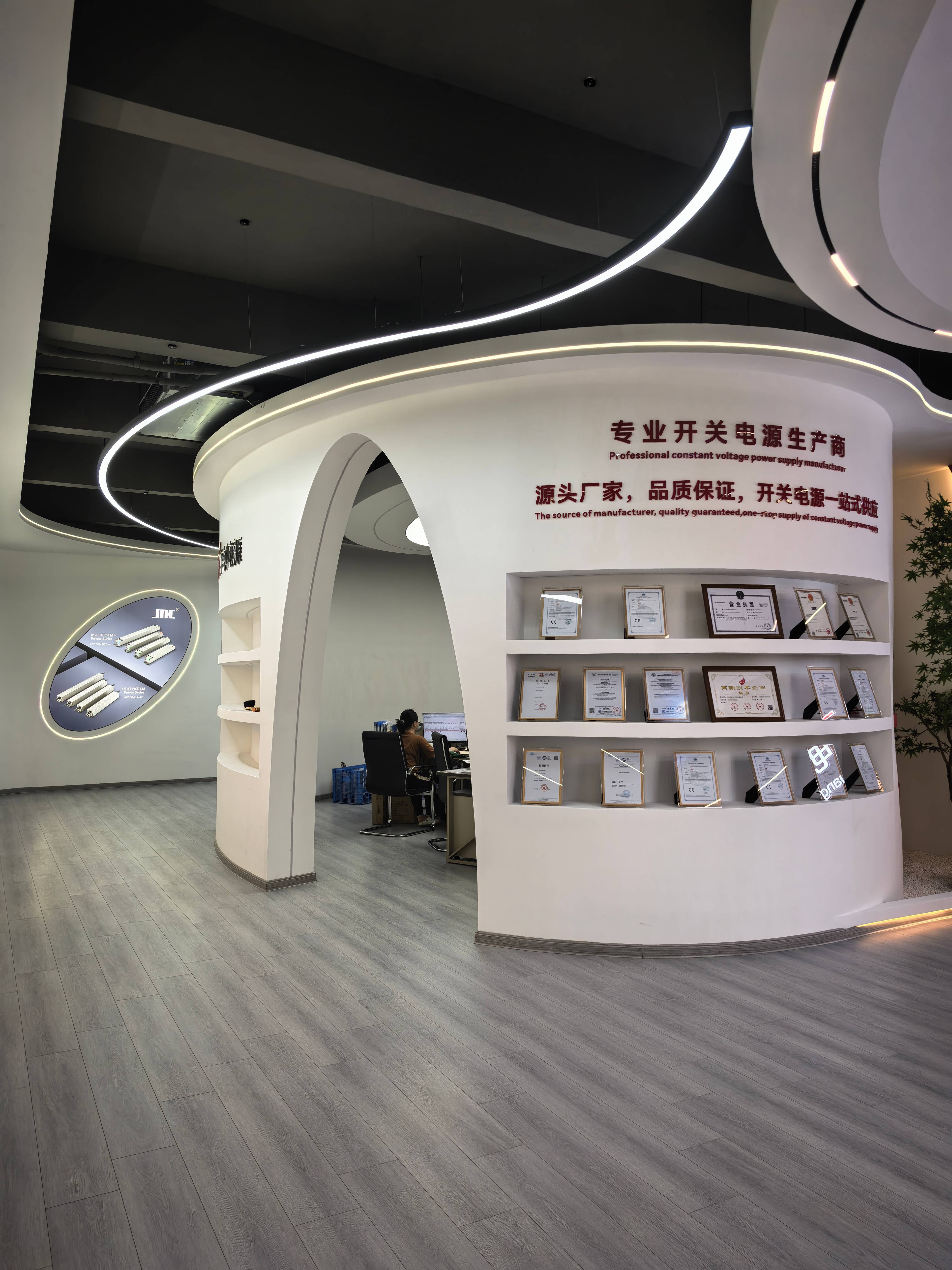 Quality testing and inspection area for power supply products