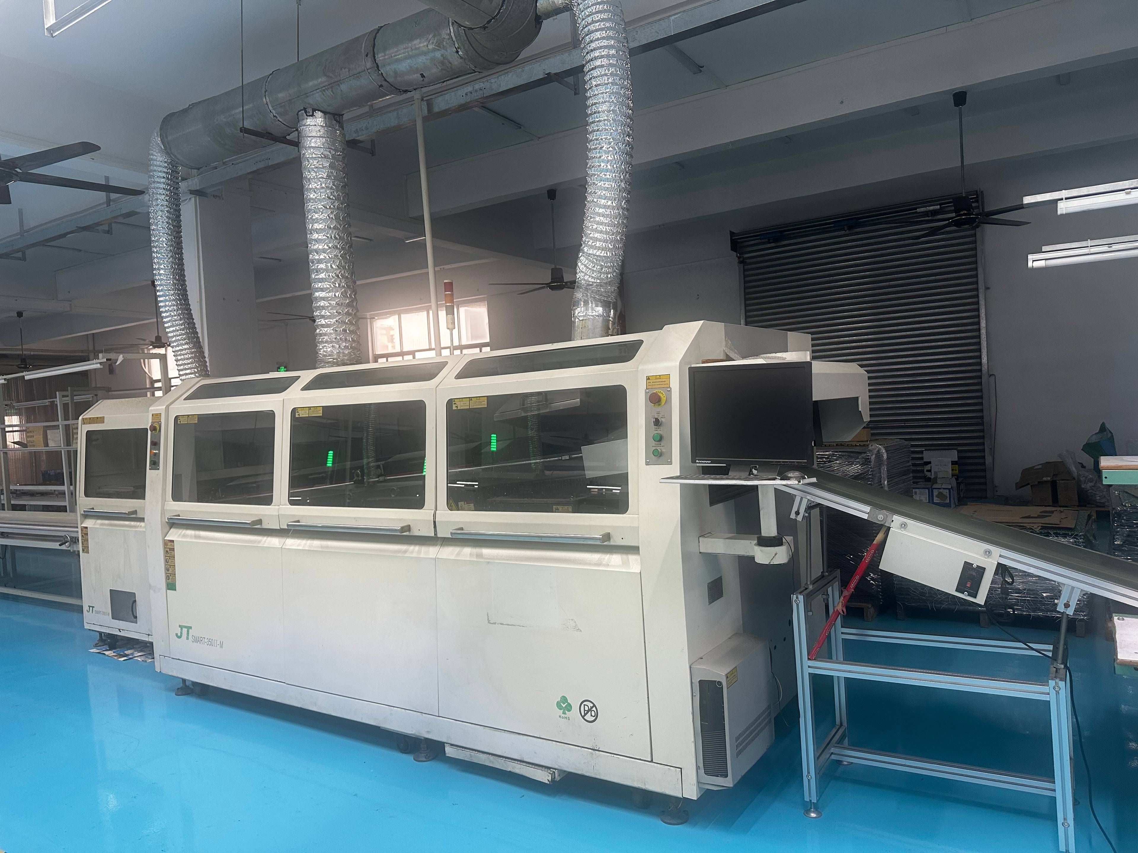 Production facility with advanced manufacturing technology